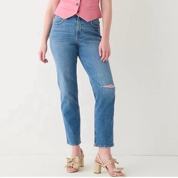 J. CREW High-Rise '90s Classic Straight Jean Sz 31P - Picture 10 of 10